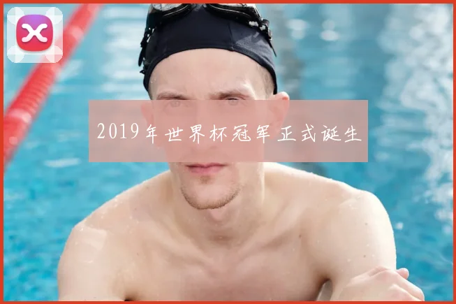 2019年世界杯冠军正式诞生